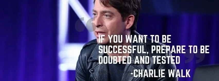 Quote graphic: If you want to be successful, prepare to be doubted and tested